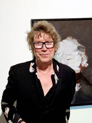 Richard Butler - the Amnesiac Hostess - Artist Reception - the Psychedelic Furs - a painter who sings